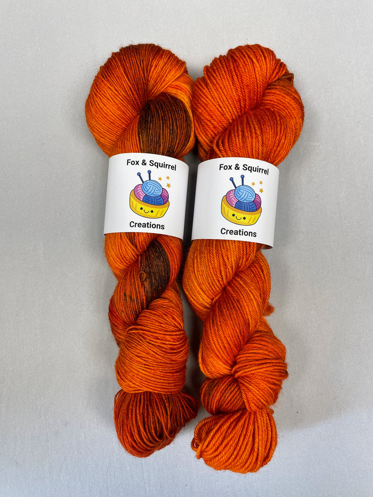 100g 4ply BFL Autumn Nights Hand-dyed Yarn