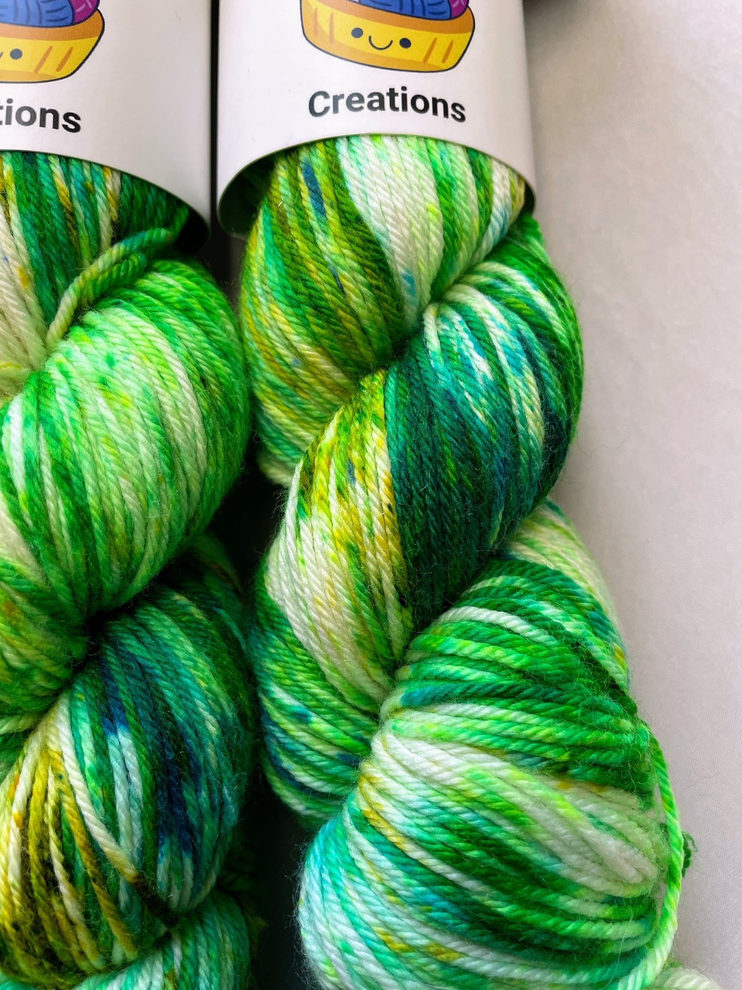 100g Sock Apple Sprinkles Hand-dyed Yarn
