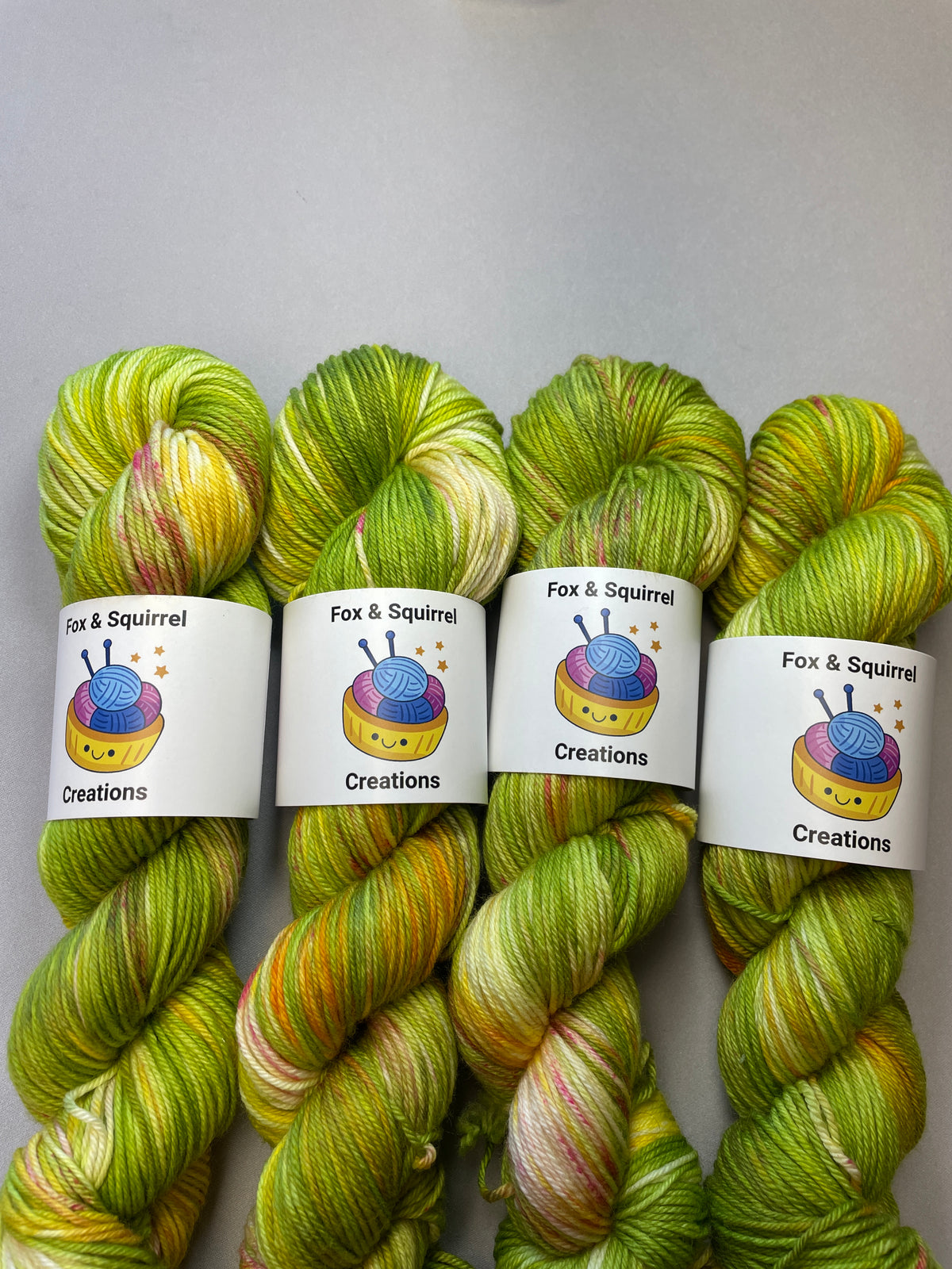 100g DK Vintage Rose Hand-dyed Yarn