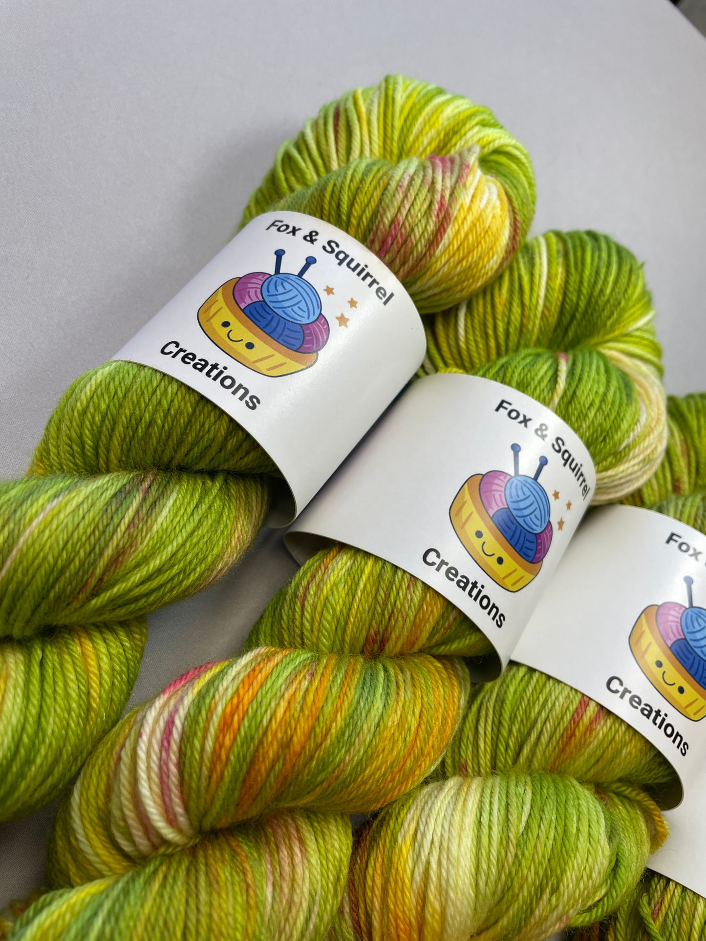 100g DK Vintage Rose Hand-dyed Yarn