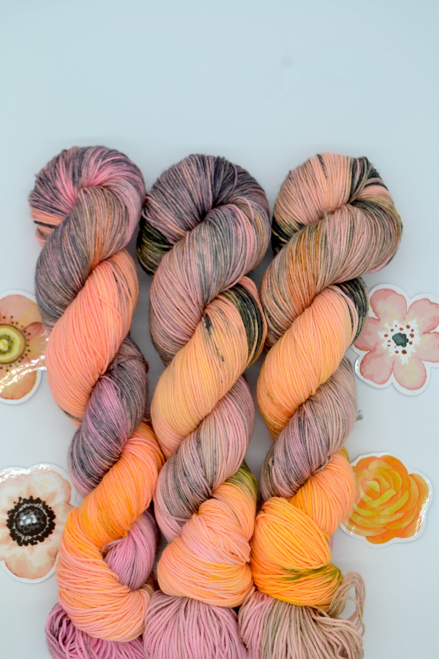 100g Sock Dusky Desert Hand-dyed Yarn
