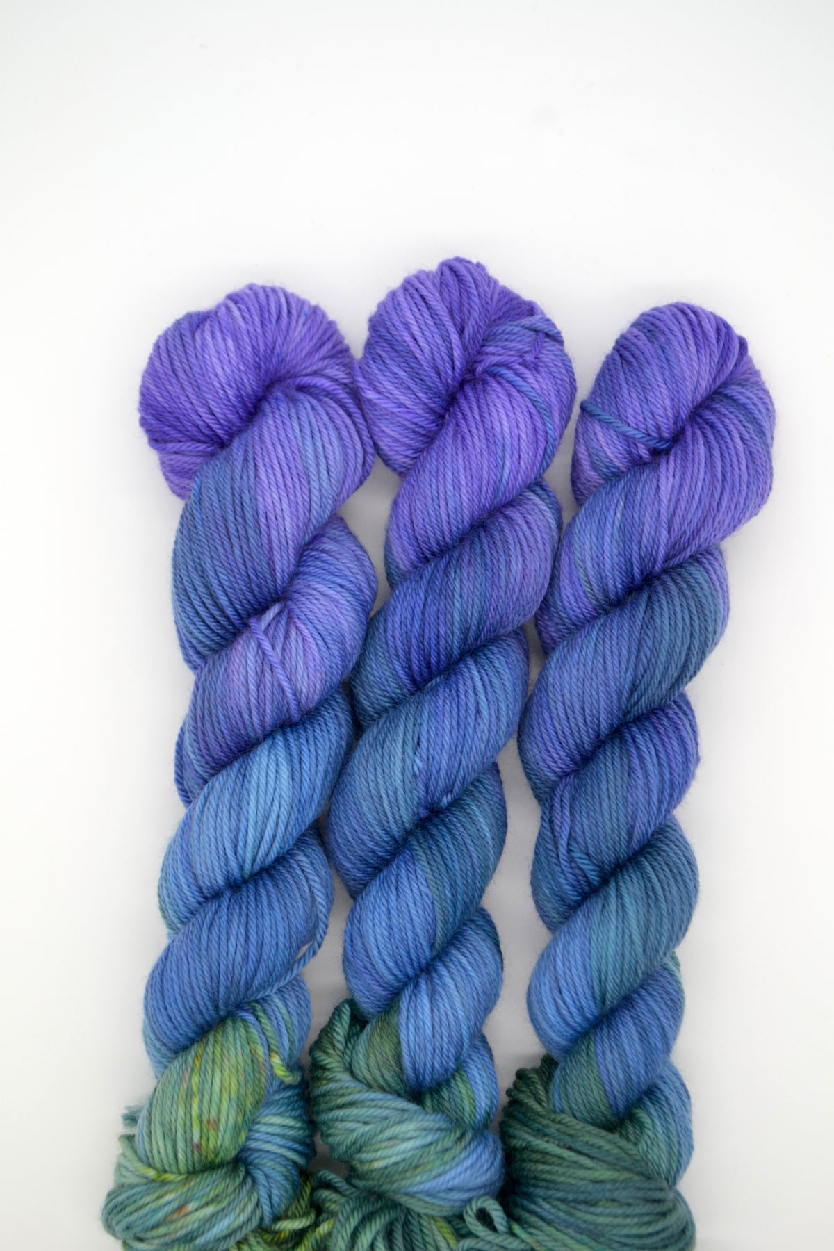 50g DK Frosted Blueberries Hand-dyed Yarn