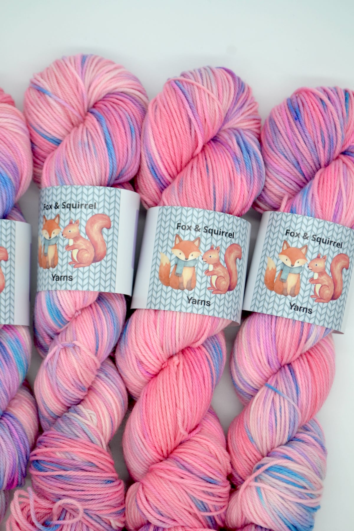 100g DK Pink Bouquet Hand-dyed Yarn