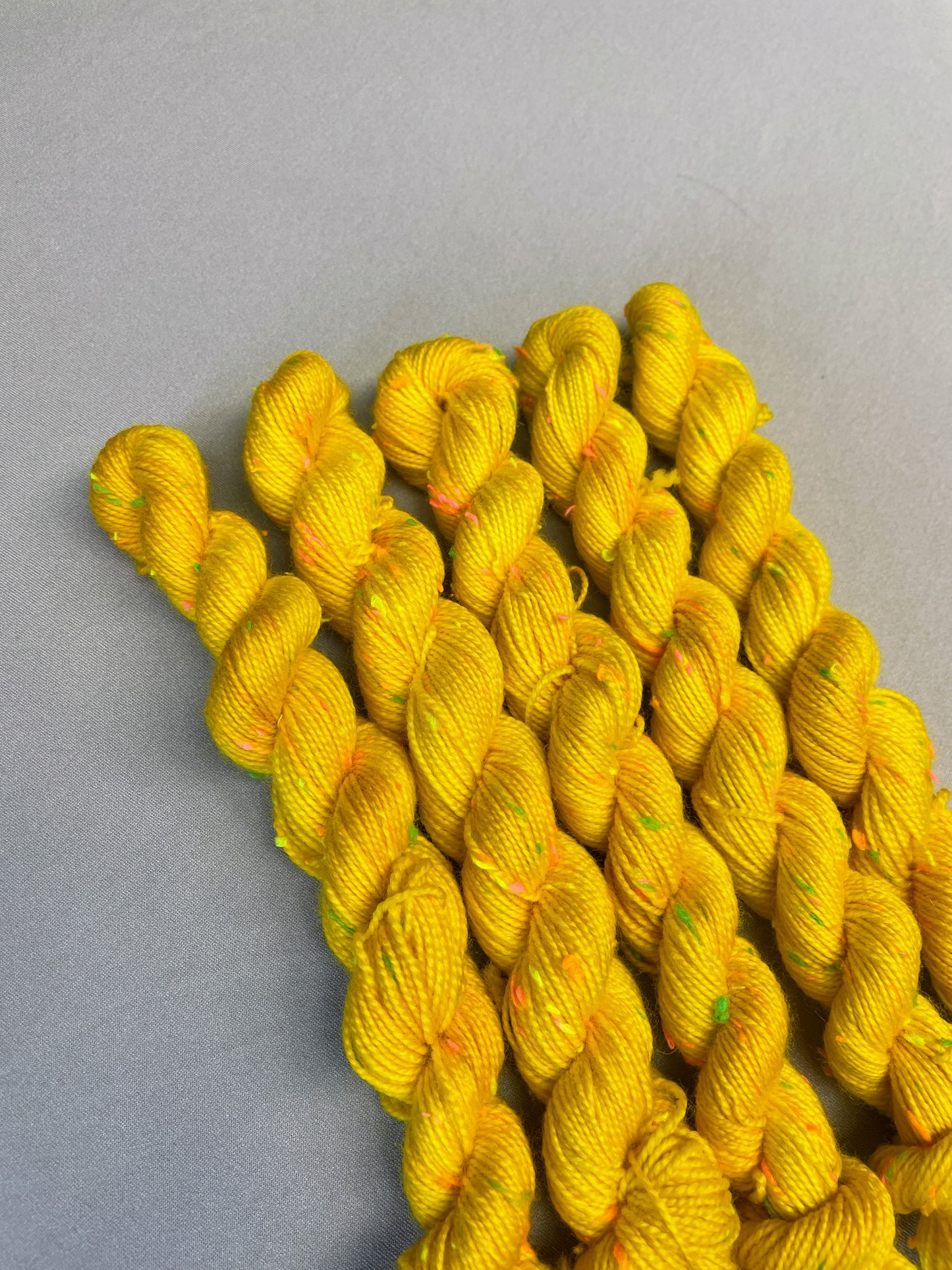 20g 4ply Neon Neps Sunshine Mini Skein