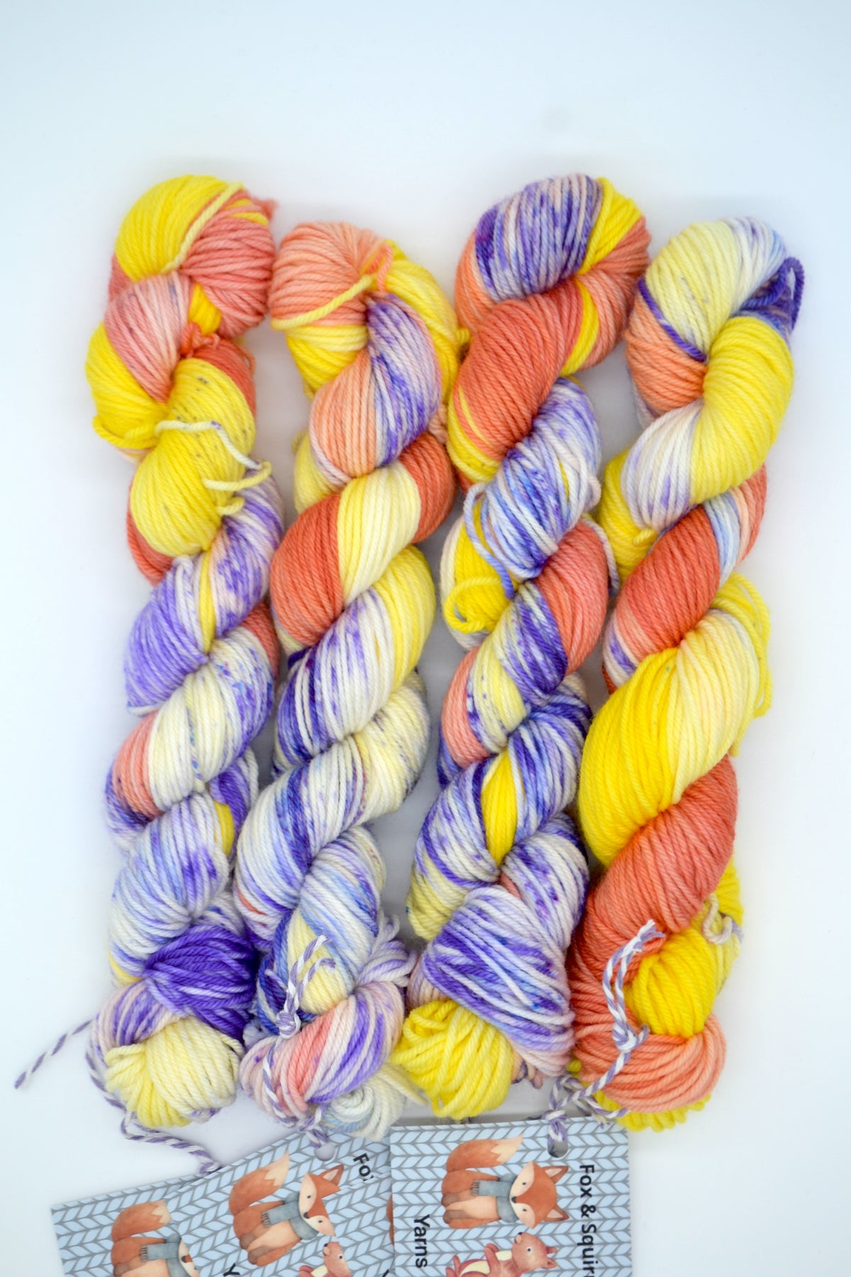 50g DK Pansy Flower Hand-dyed Yarn