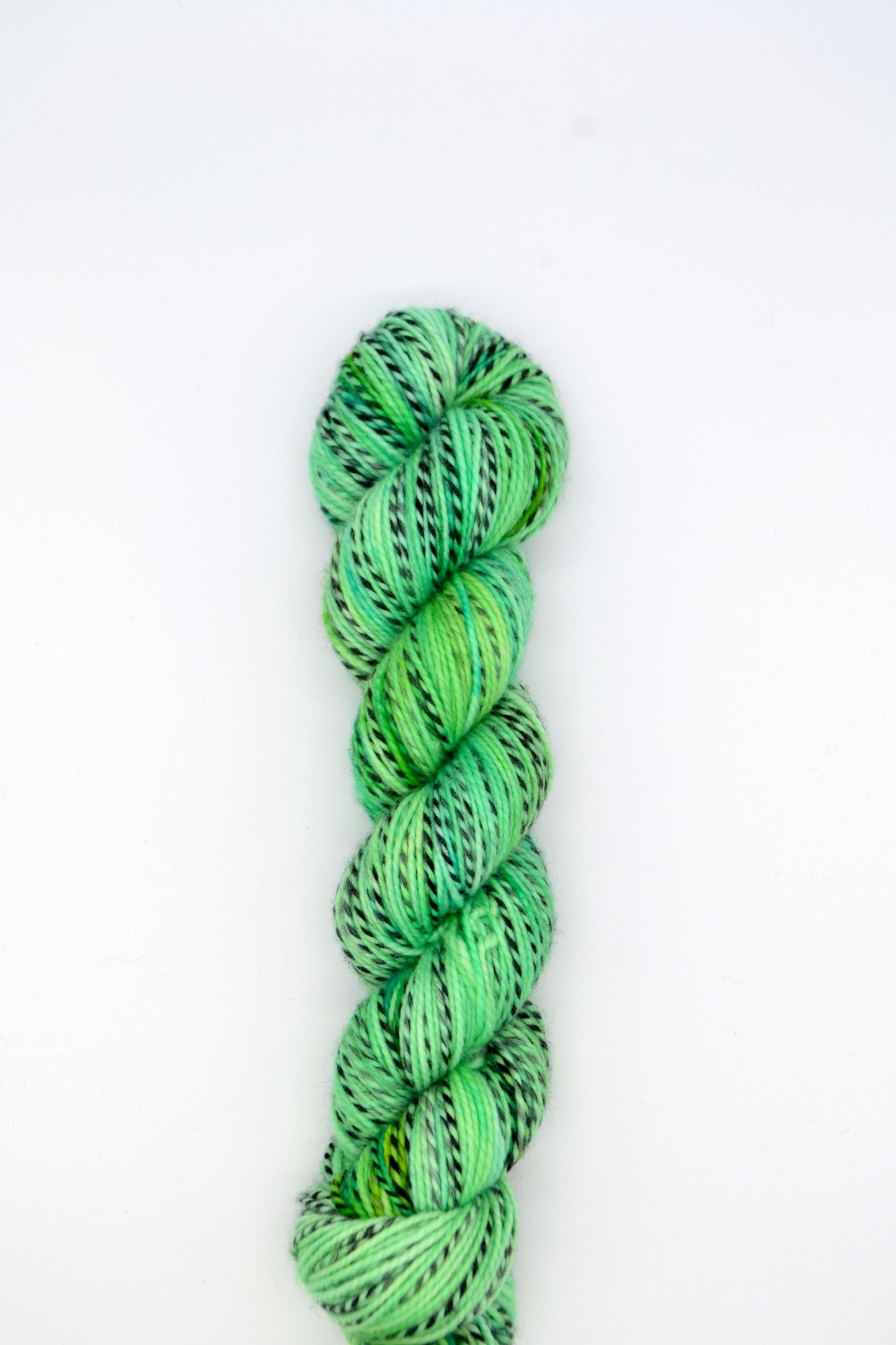 100g DK Zebra Pea Pod Hand-dyed Yarn