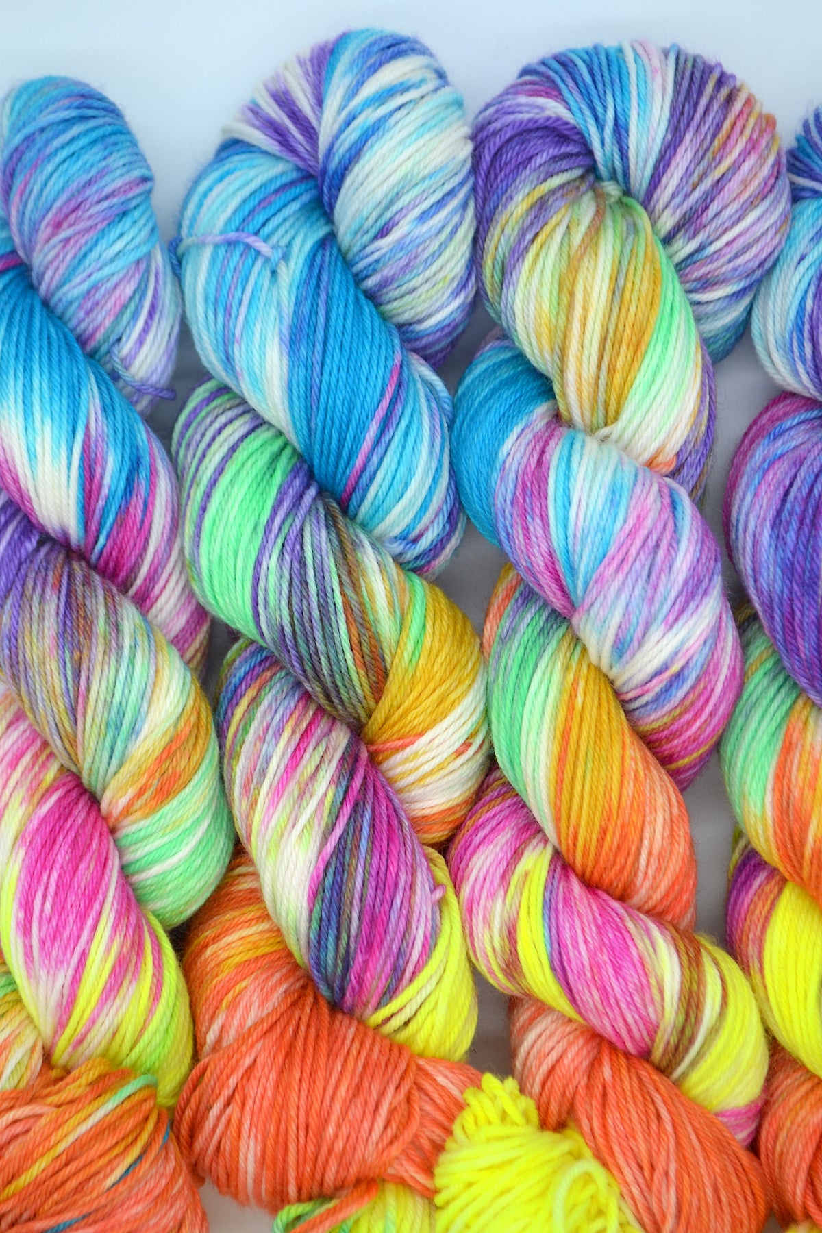 100g DK 60's Festival Hand-dyed Yarn