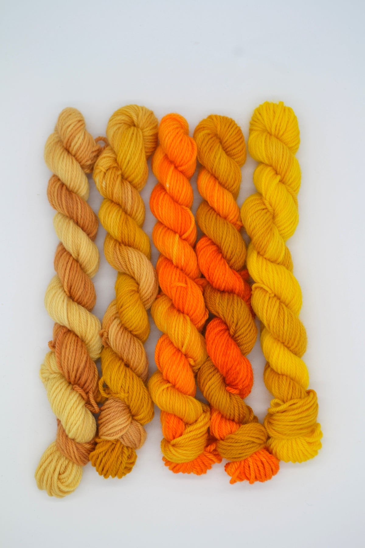 20g DK BFL - Golden Threads Mini Skein Set