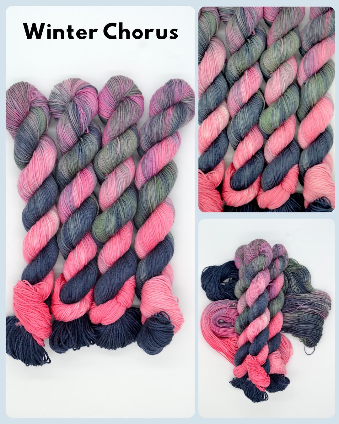 50g Sock Winter Chorus Hand-dyed Yarn