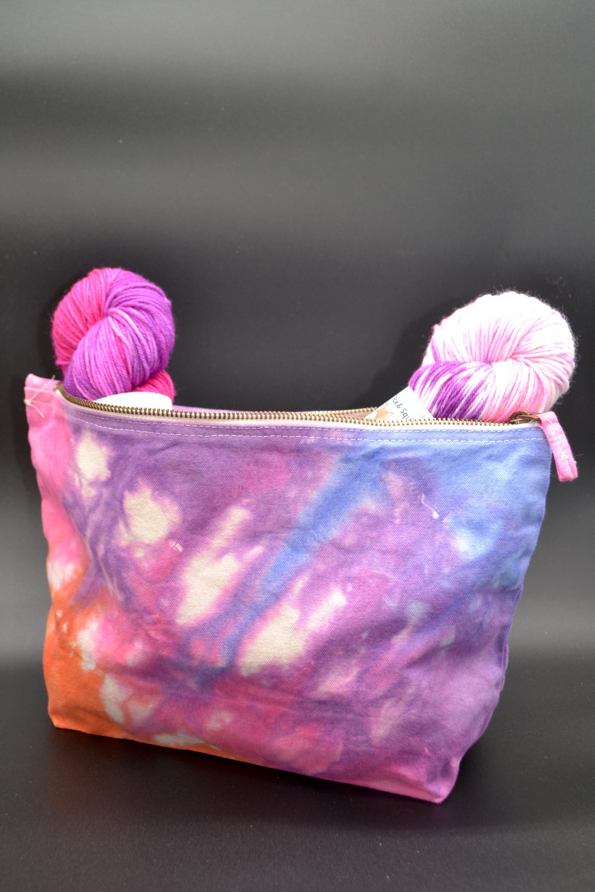 Galaxy Tie Dye Project Pouch