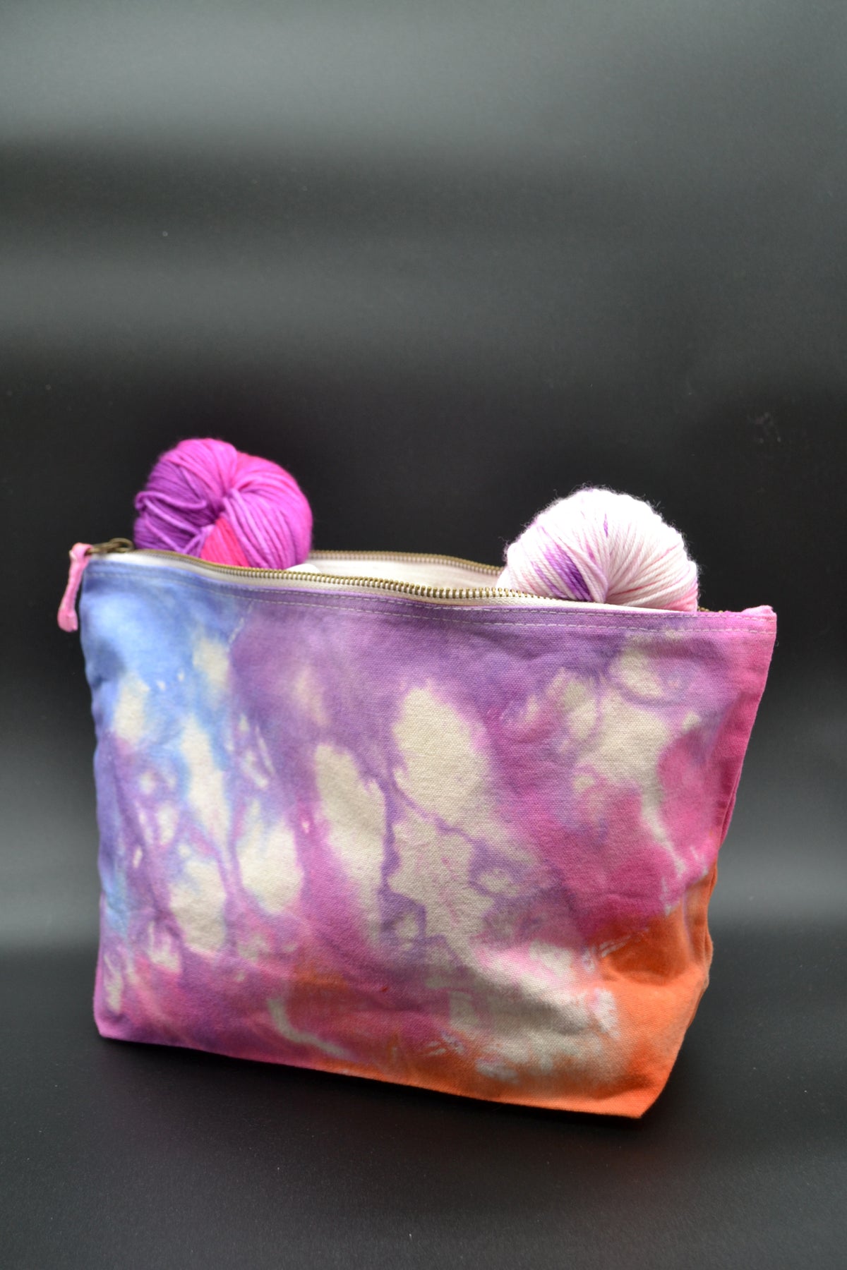 Galaxy Tie Dye Project Pouch