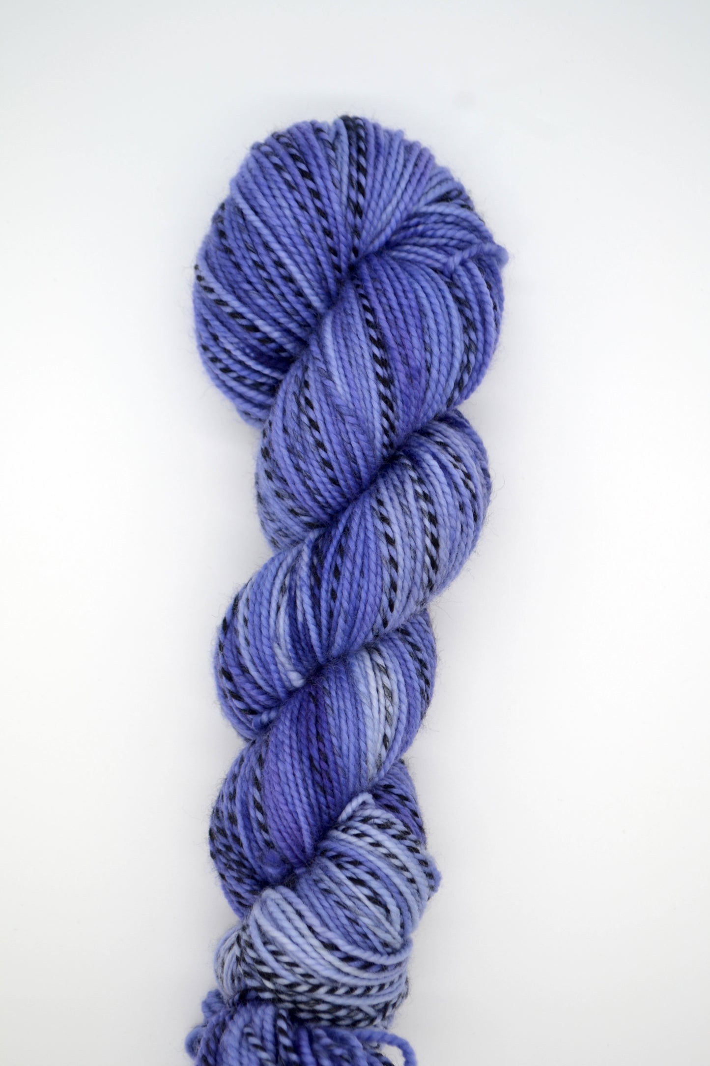 100g DK Zebra Deep Violet Hand-dyed Yarn