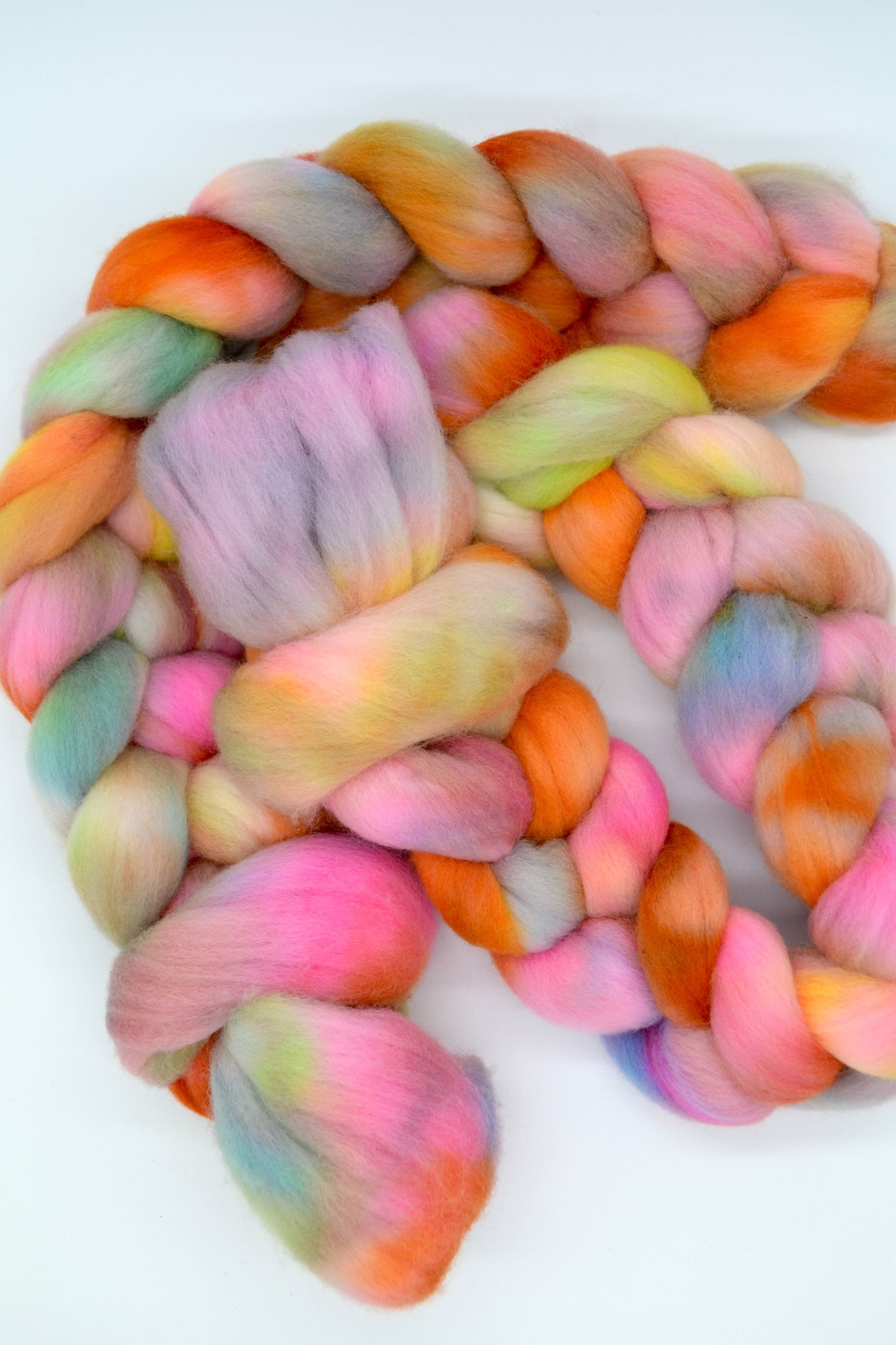 Merino - Rainbow Drops 100g Hand-dyed Fibre