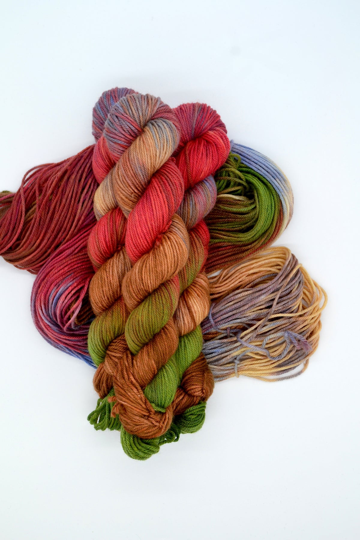 50g DK Festive Traditions Hand-dyed Yarn