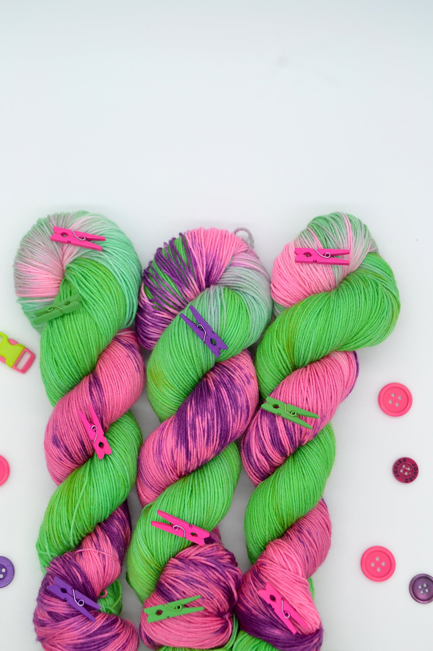 100g Sock Wildly Wicked Hand-dyed Yarn
