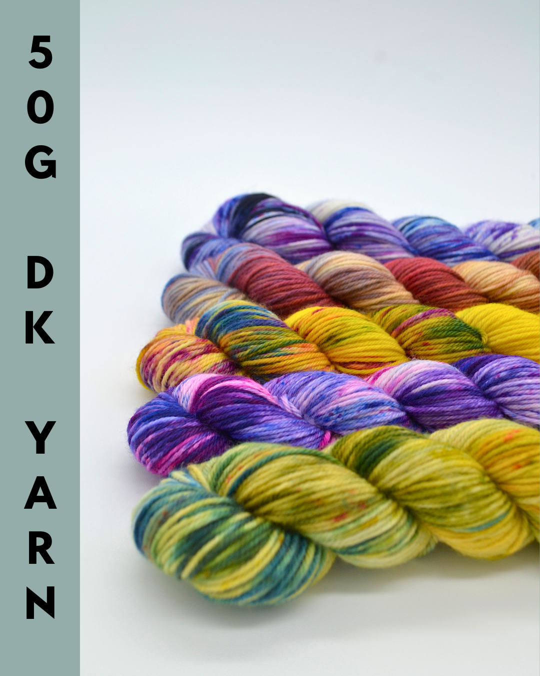 Oct 26 - 50g DK Hand-dyed Yarn