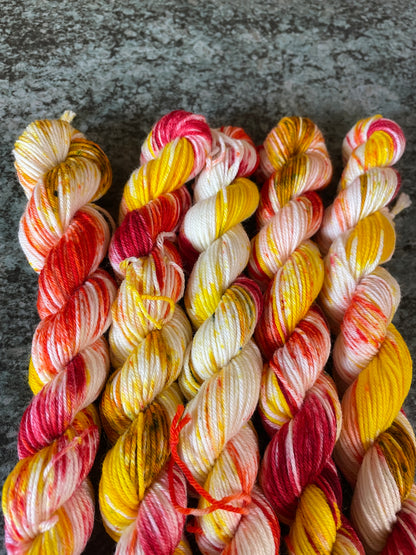 20g Sock Fire Sprinkles Mini Skein