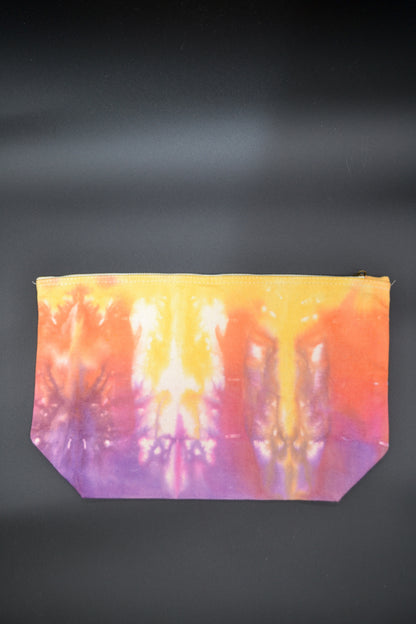Wildflower Tie Dye Project Pouch