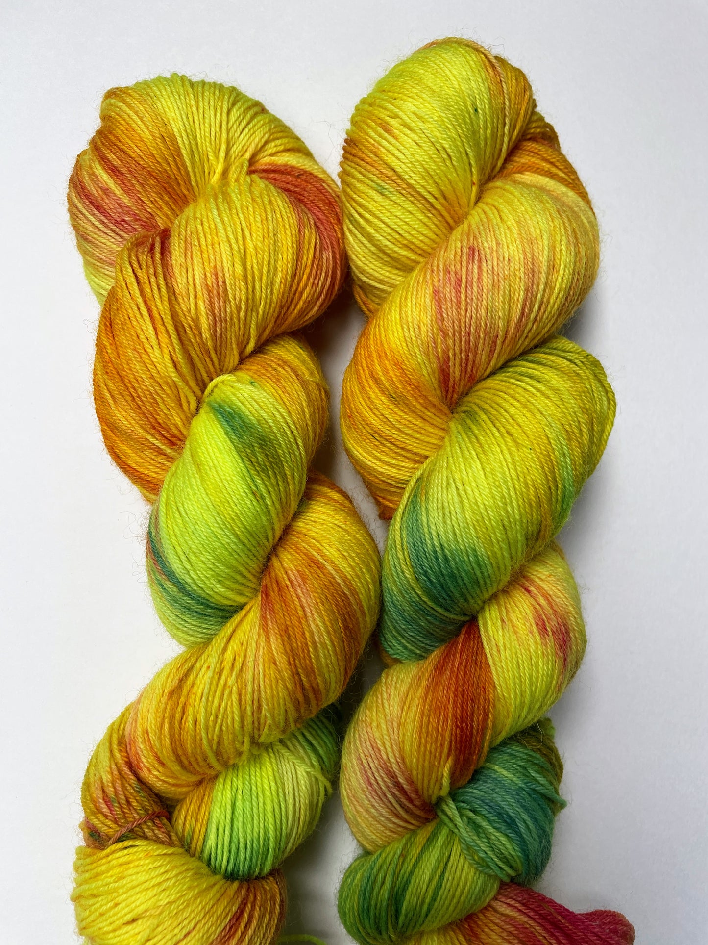 100g DK BFL Marigold Hand-dyed Yarn