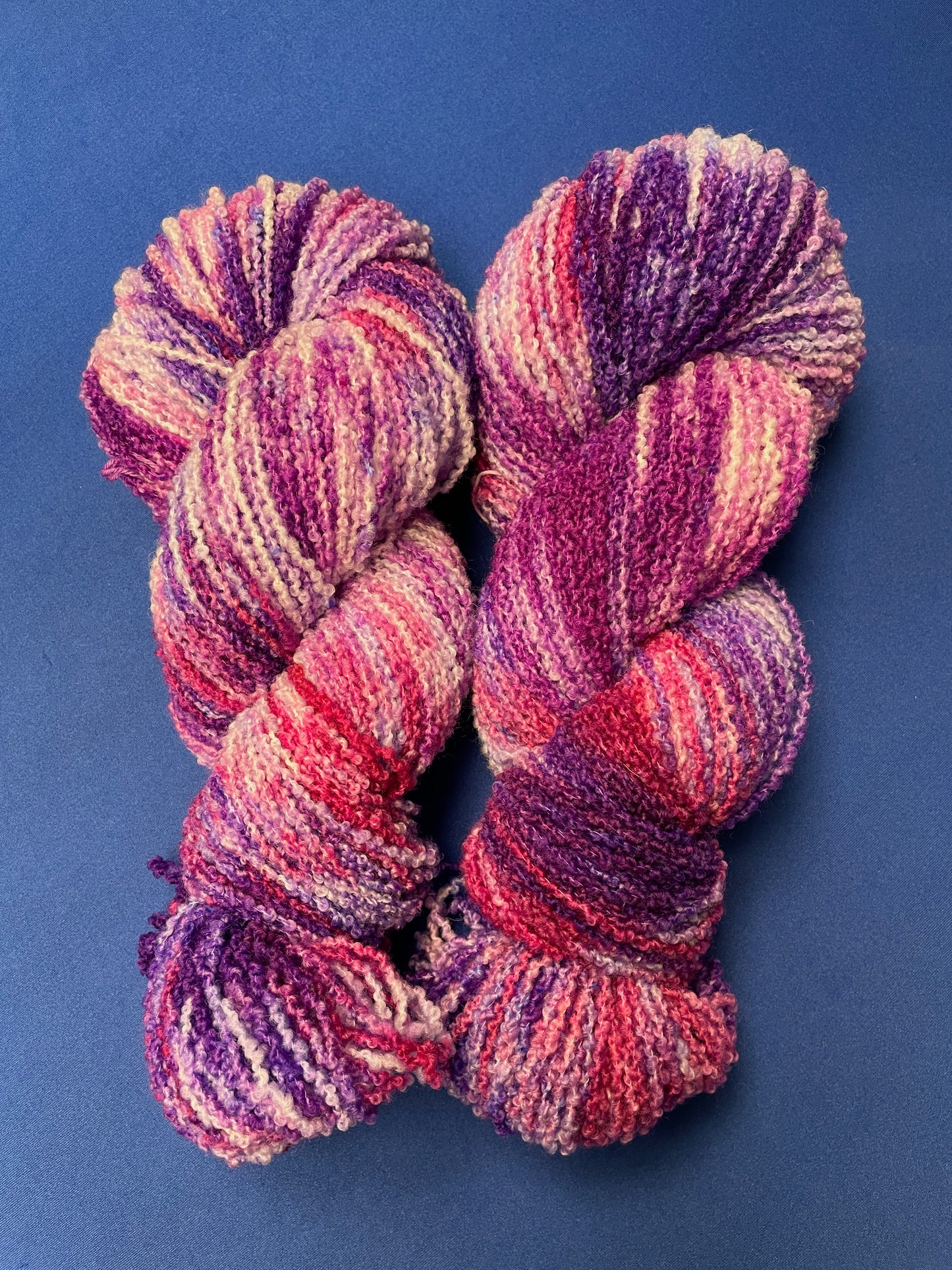 100g DK Boucle Forest Fruits Hand-dyed Yarn