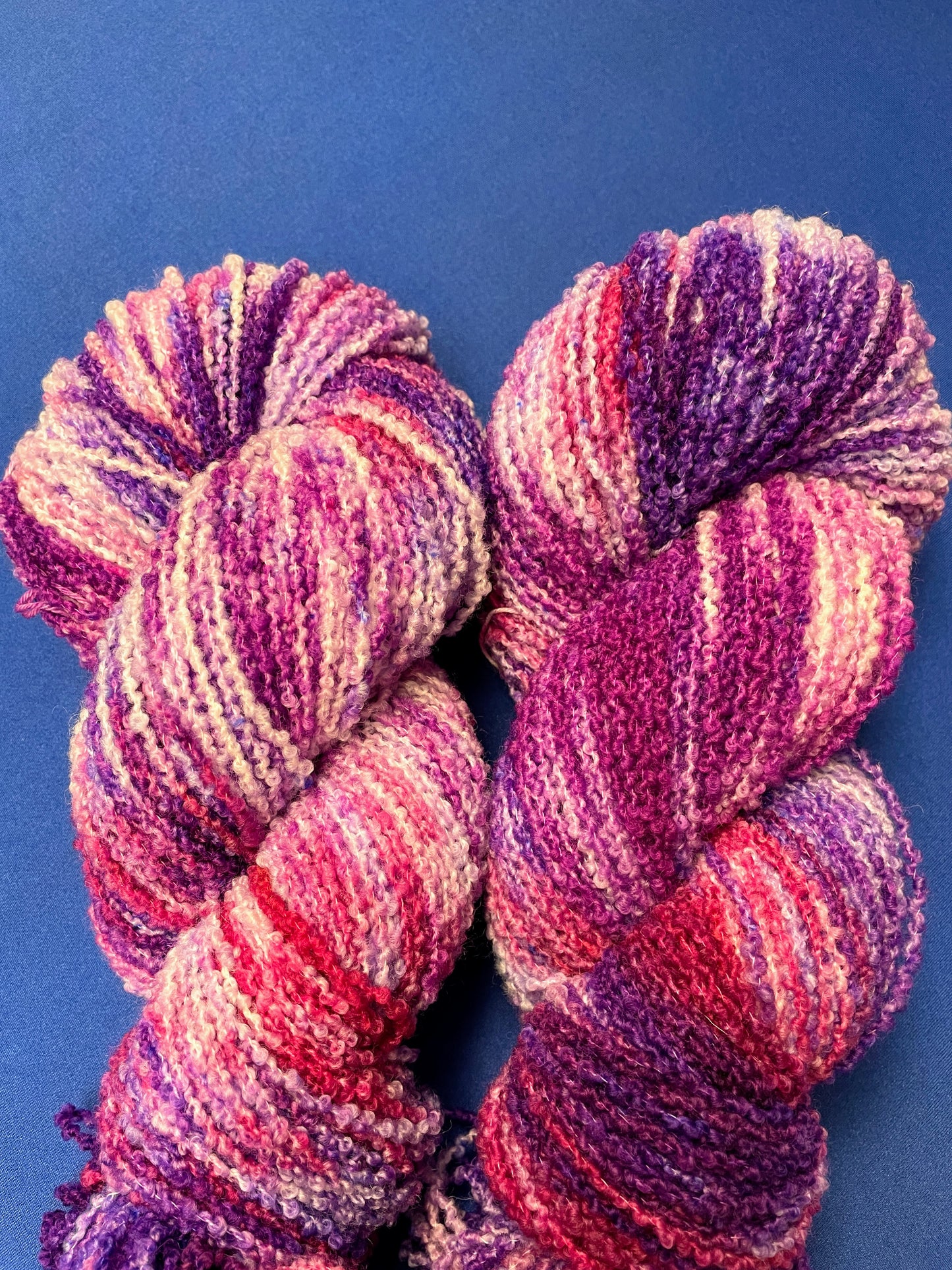 100g DK Boucle Forest Fruits Hand-dyed Yarn