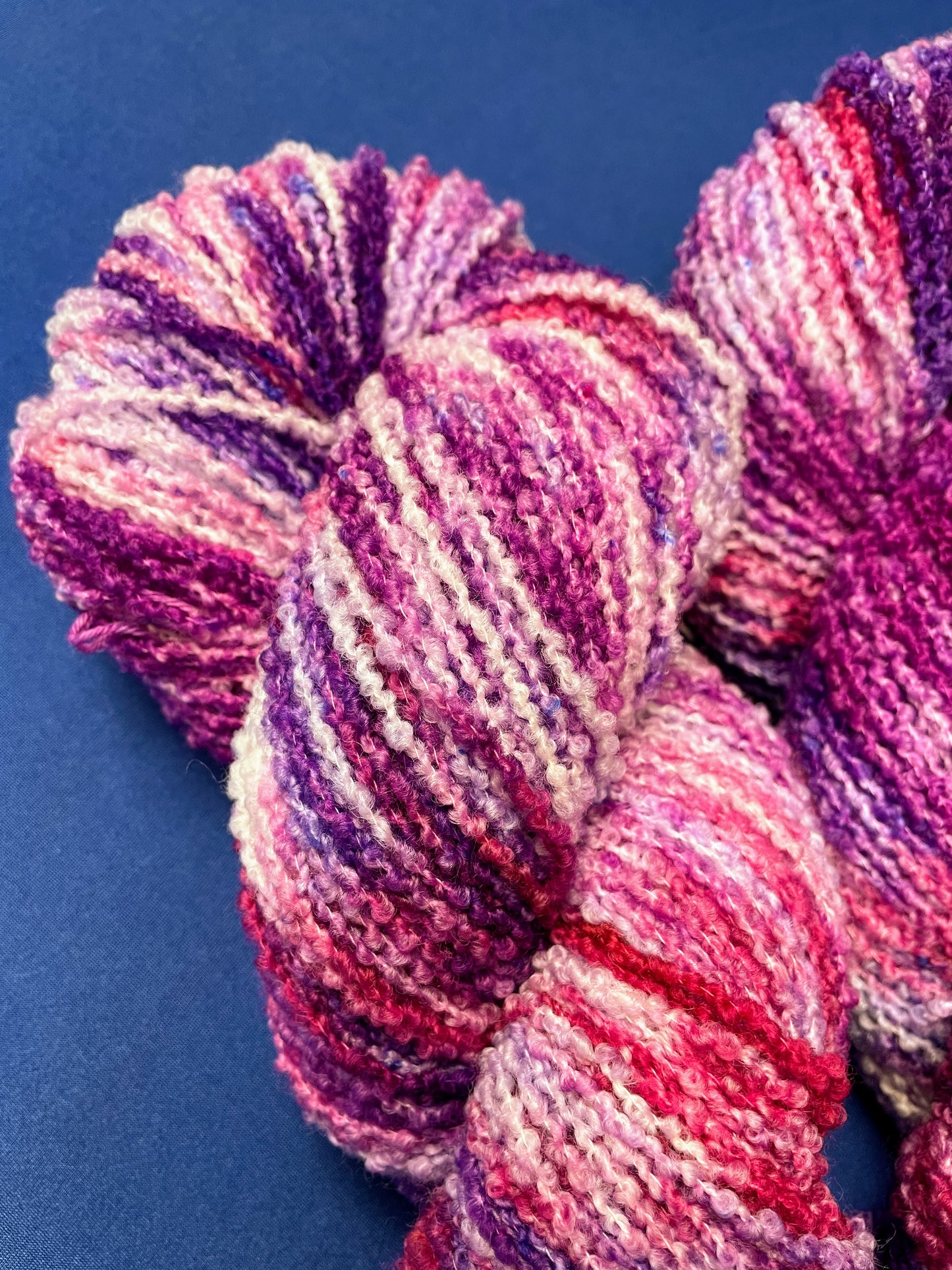 100g DK Boucle Forest Fruits Hand-dyed Yarn