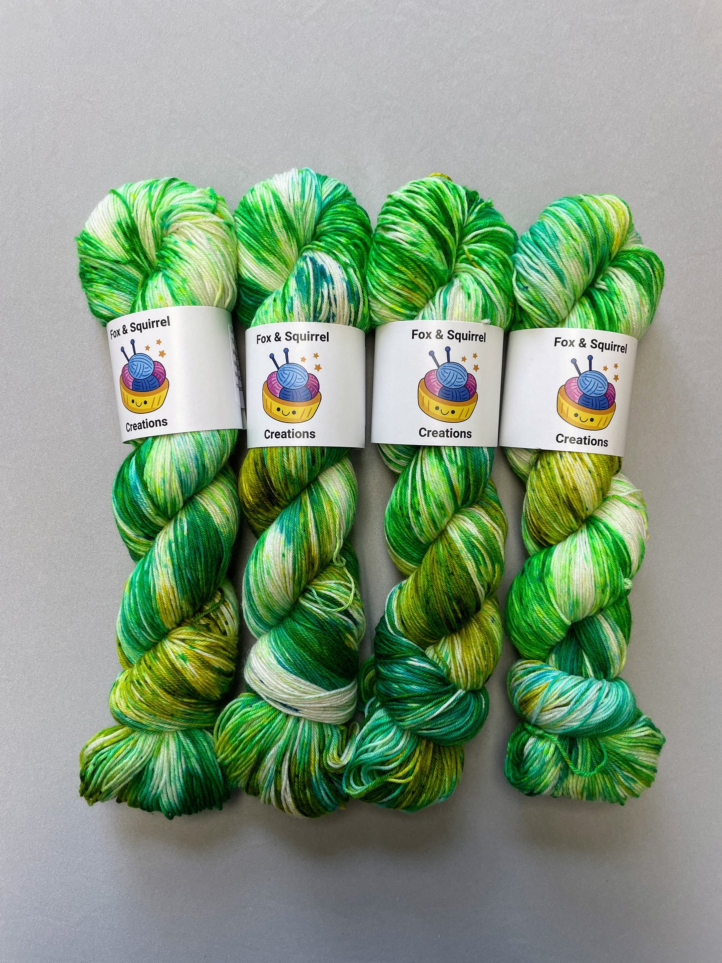 100g Sock Apple Sprinkles Hand-dyed Yarn