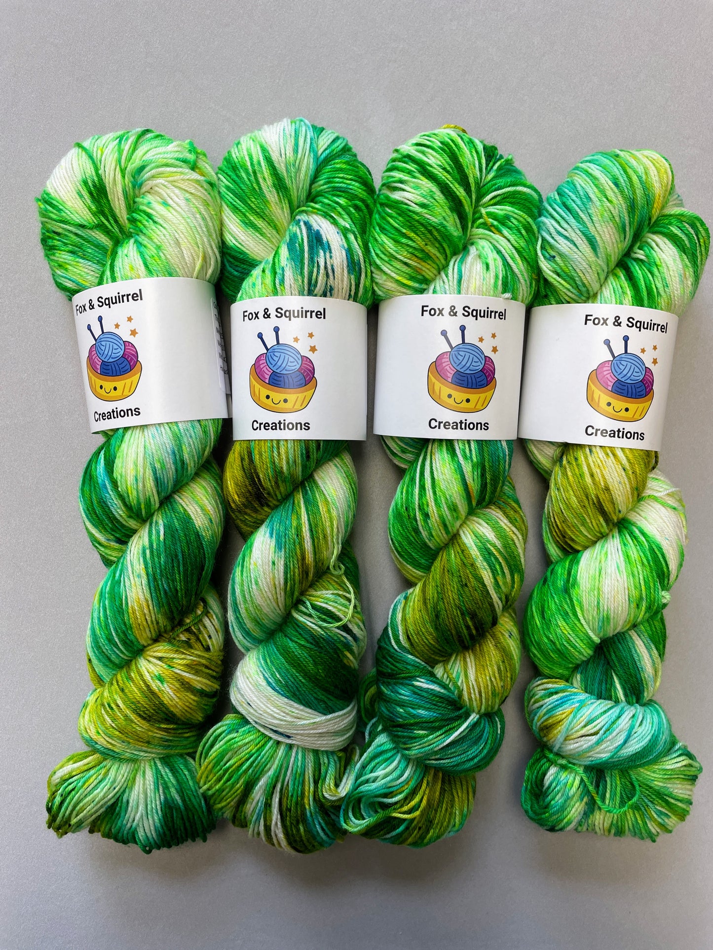 100g Sock Apple Sprinkles Hand-dyed Yarn