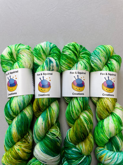 100g Sock Apple Sprinkles Hand-dyed Yarn