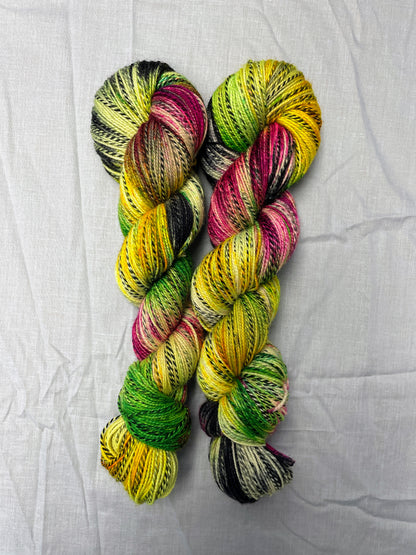 100g Sock Zebra Super Punk Rocker - Hand-dyed Yarn