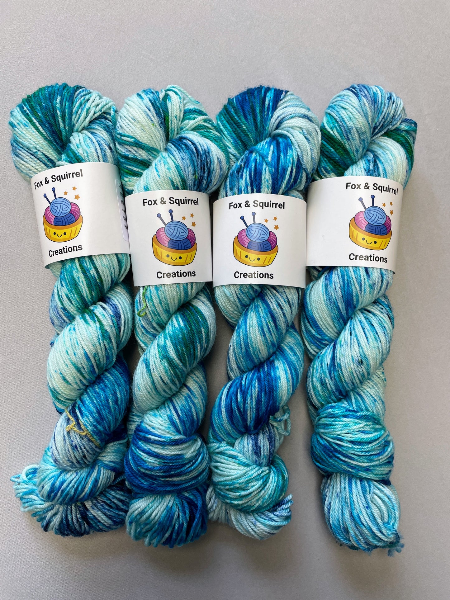 100g DK Ice Sprinkles Hand-dyed Yarn