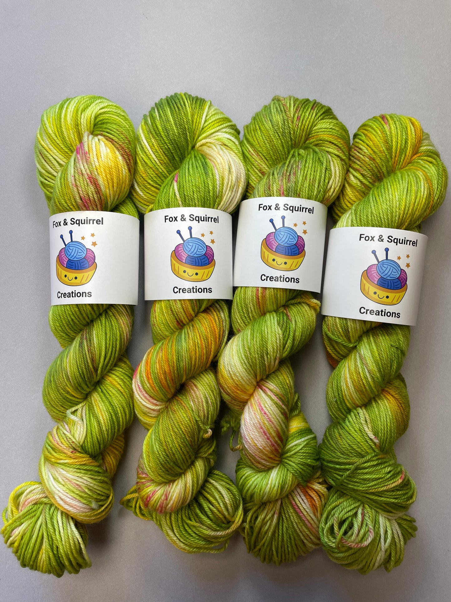 100g DK Vintage Rose Hand-dyed Yarn