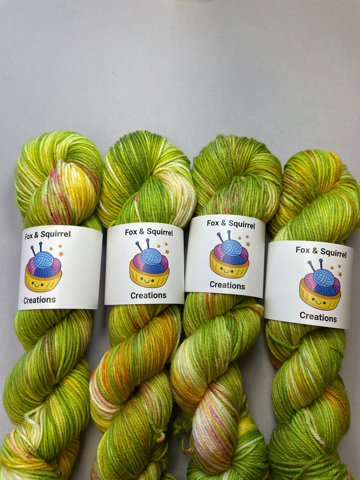 100g DK Vintage Rose Hand-dyed Yarn