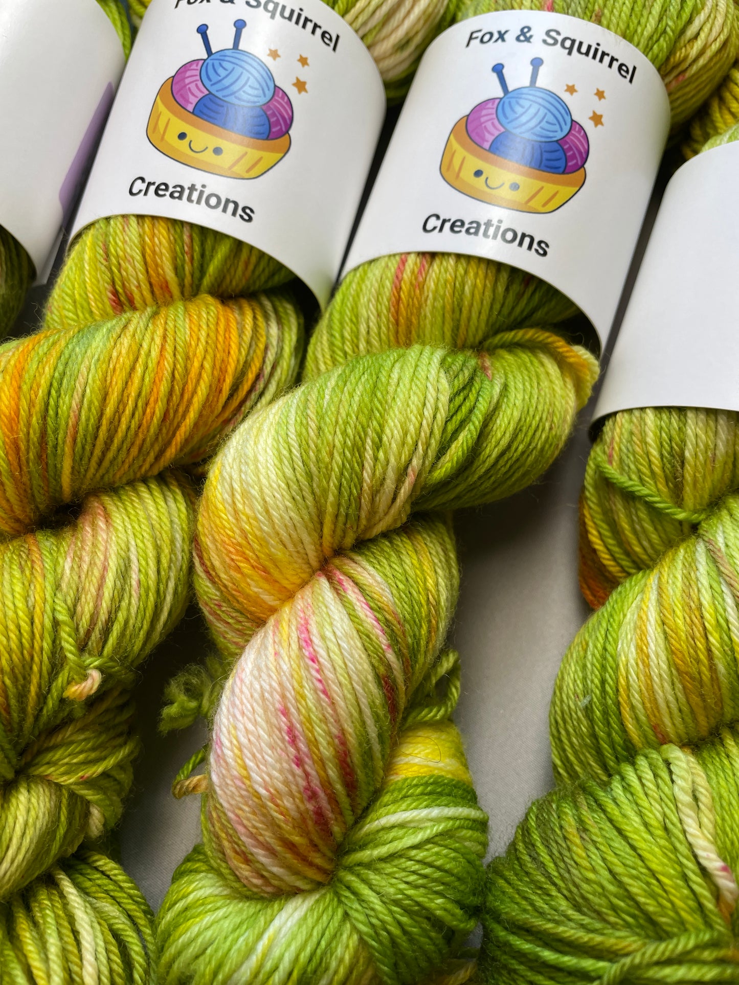 100g DK Vintage Rose Hand-dyed Yarn