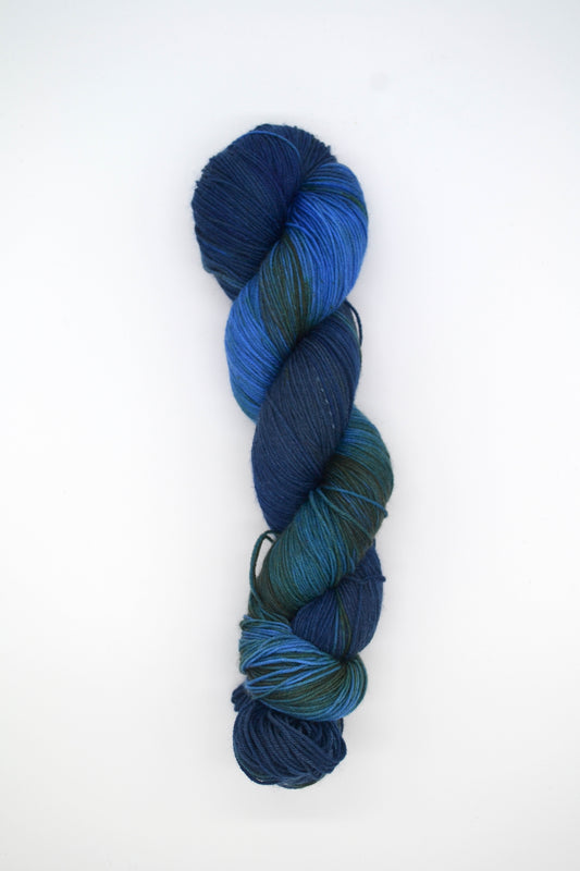 100g Sock Lakeside Hand-dyed Yarn