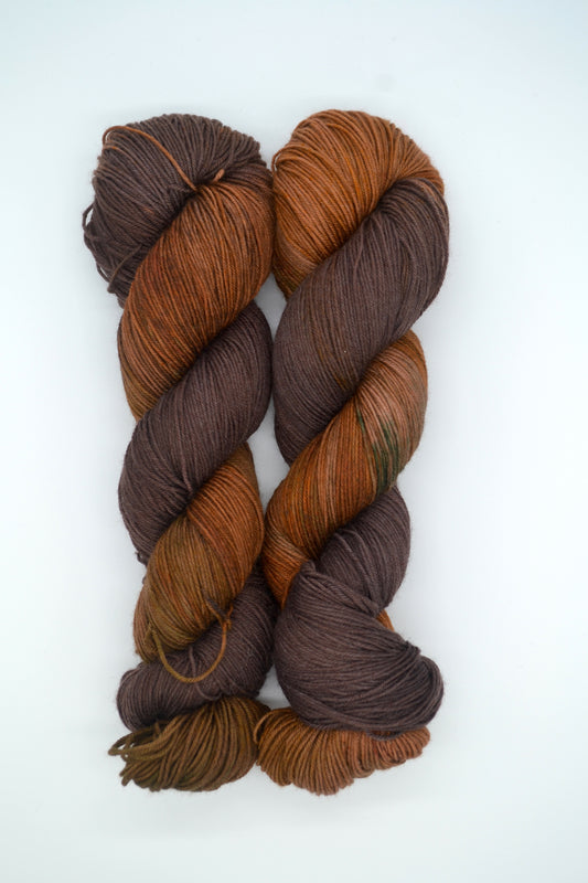 100g Sock Conkers Hand-dyed Yarn