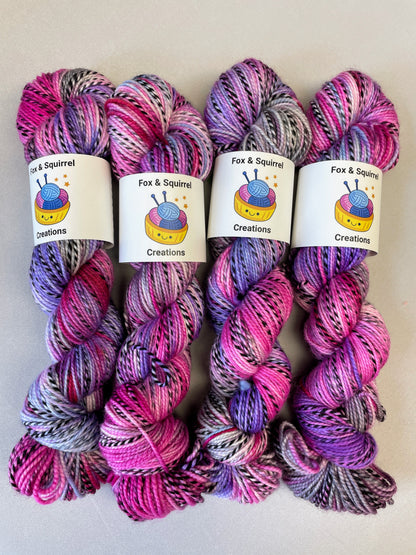 100g DK Zebra Cupcakes Hand-dyed Yarn