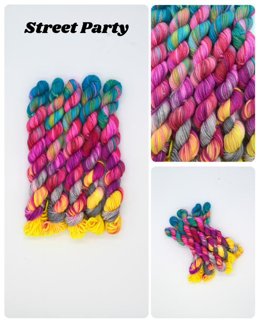 20g DK Street Party Mini Skein