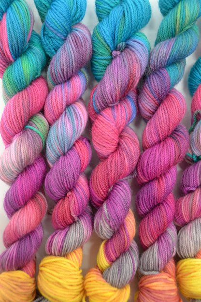 20g Sock Street Party Mini Skein