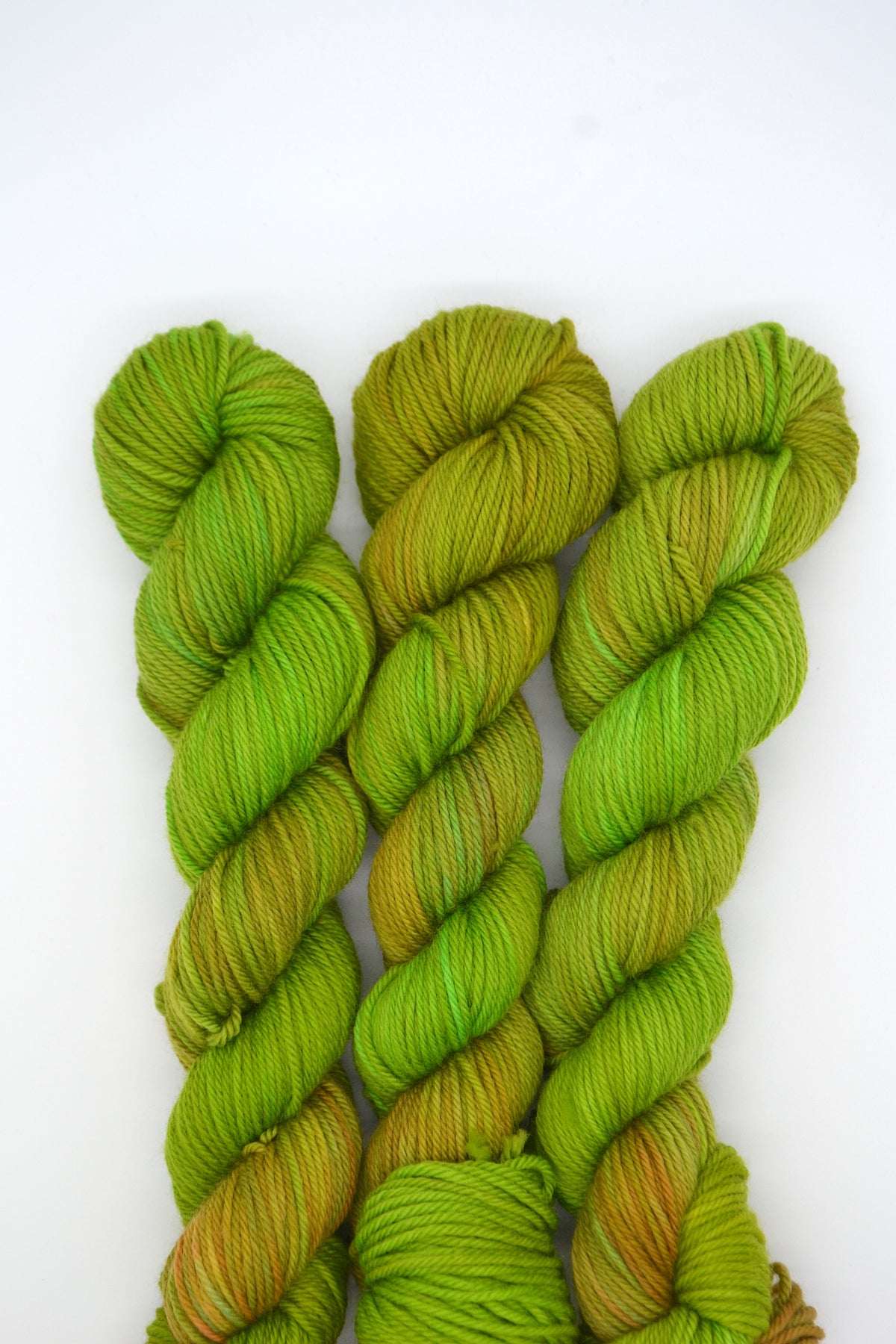 50g DK Green Gourds Hand-dyed Yarn
