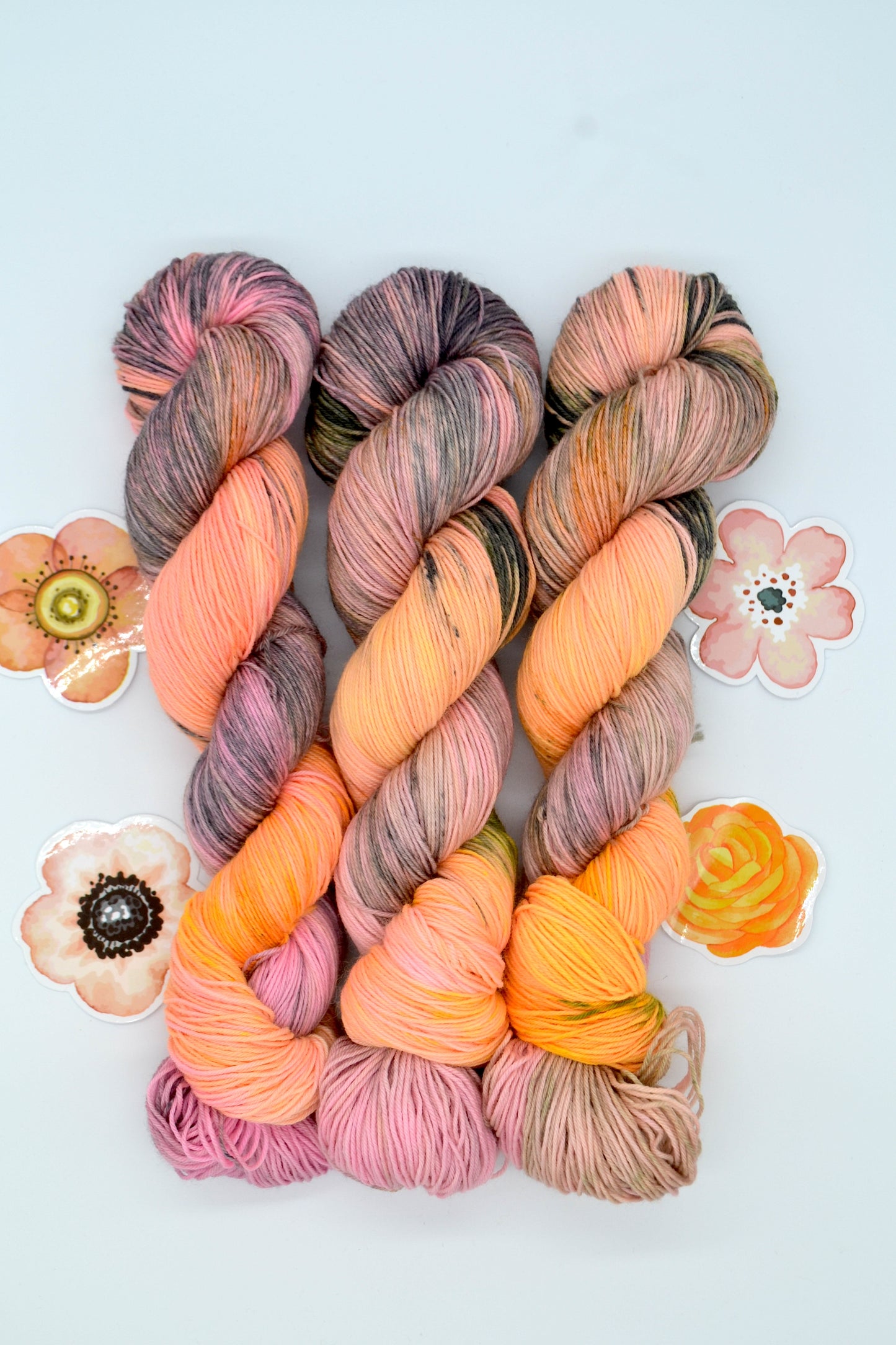100g Sock Dusky Desert Hand-dyed Yarn