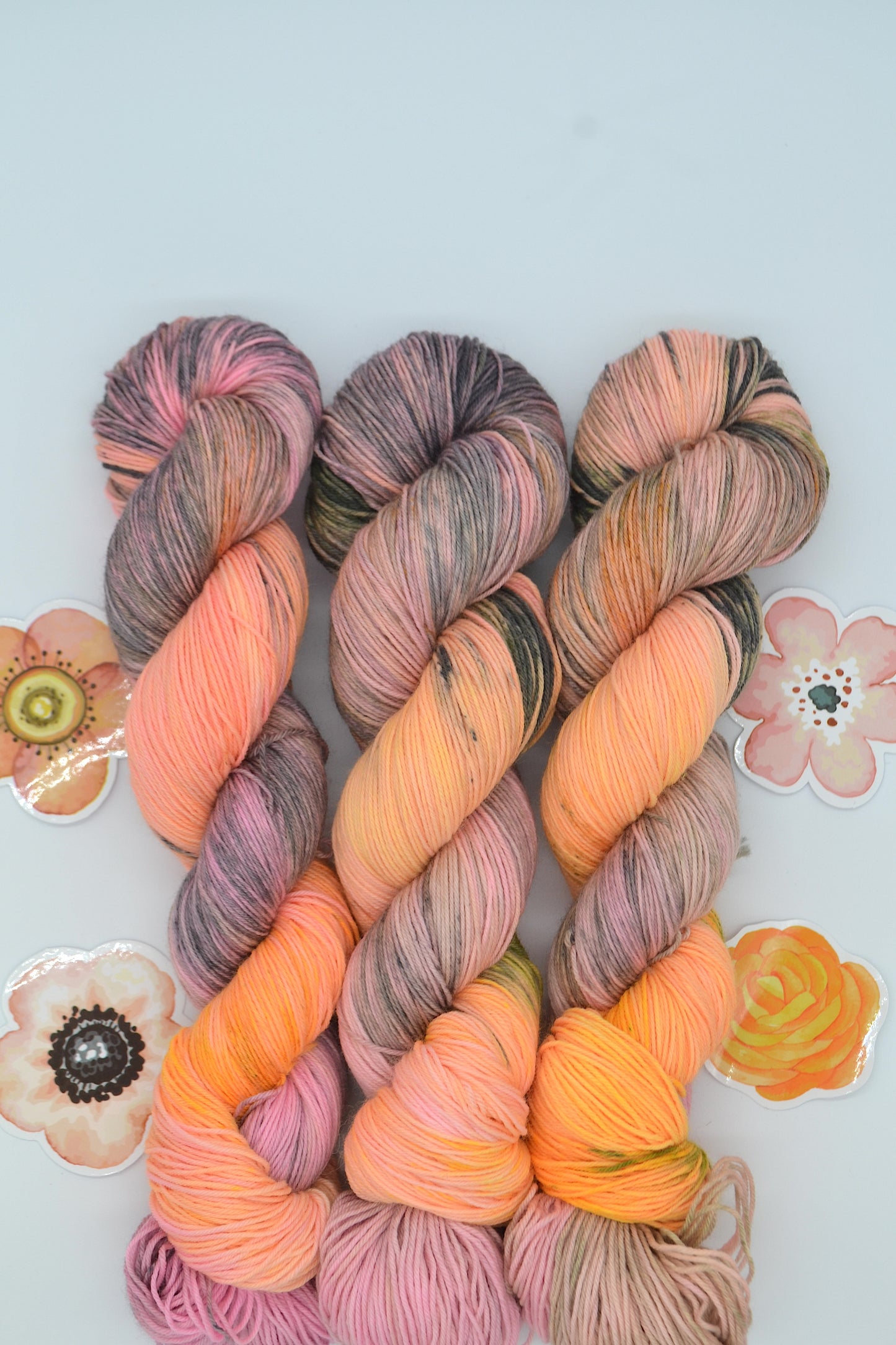 100g Sock Dusky Desert Hand-dyed Yarn