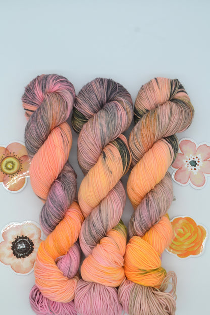 100g Sock Dusky Desert Hand-dyed Yarn