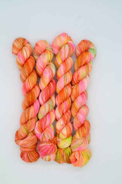 50g Sock Popsicles Hand-dyed Yarn