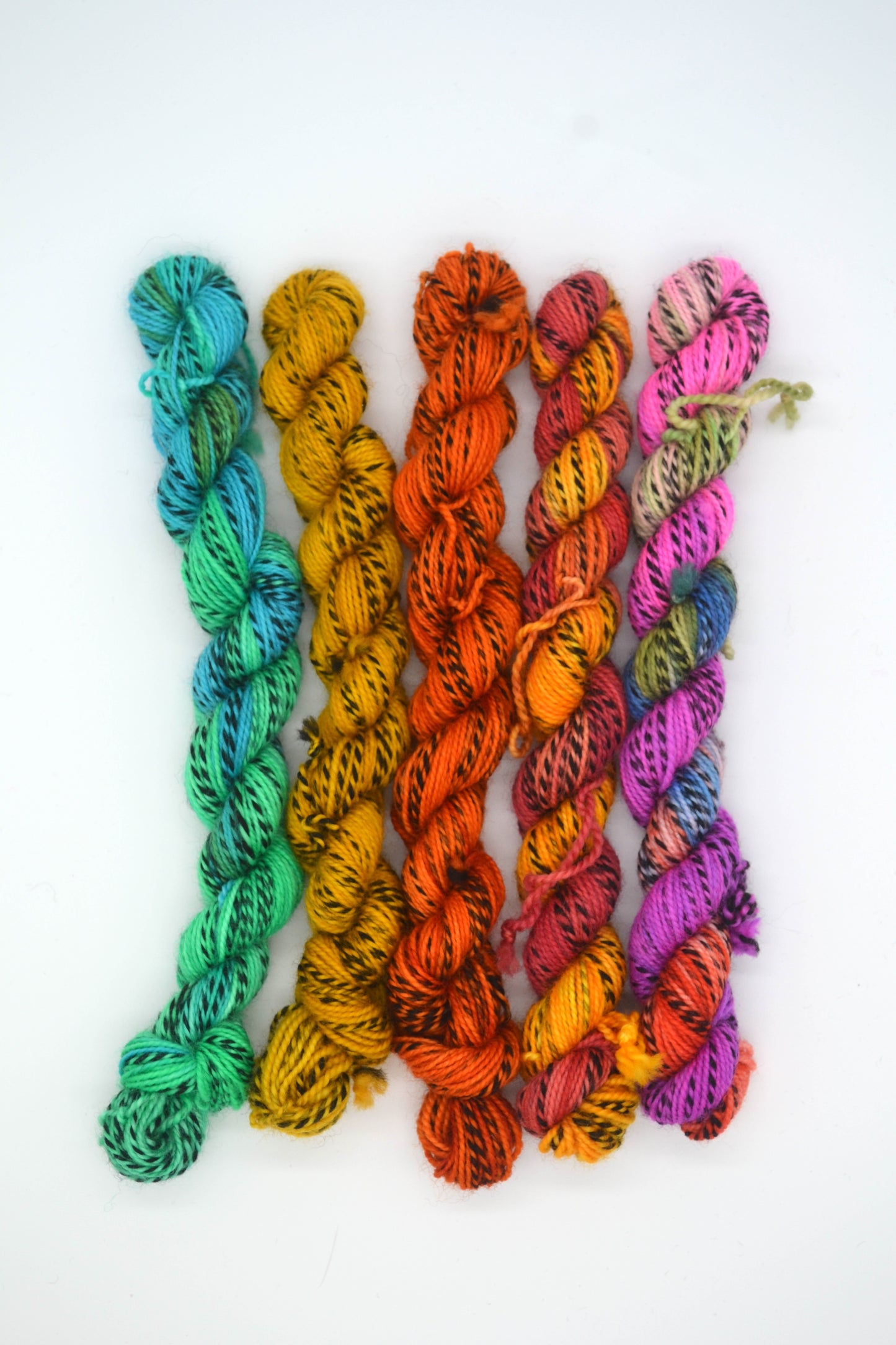 20g OOAK Zebra Sock Mini Skein Sets