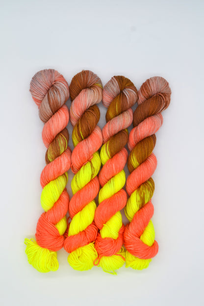 50g Sock Fruit Tarts Hand-dyed Yarn