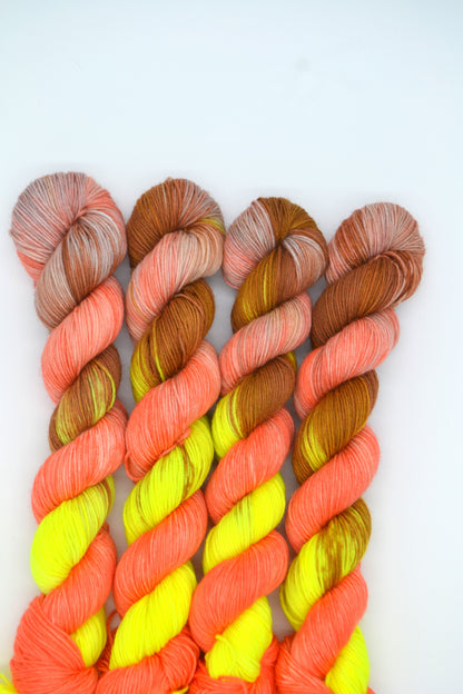 50g Sock Fruit Tarts Hand-dyed Yarn