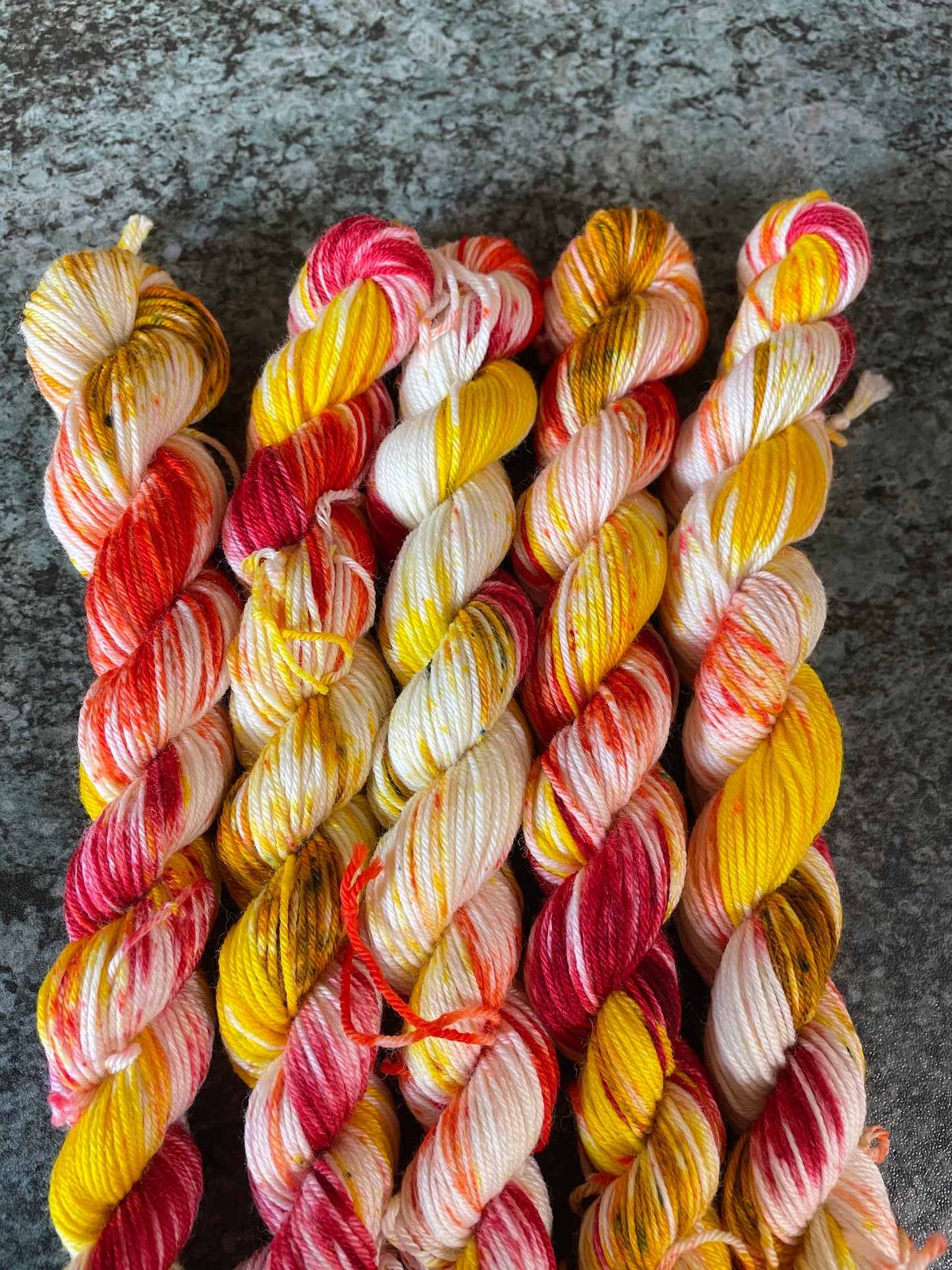 20g Sock Fire Sprinkles Mini Skein