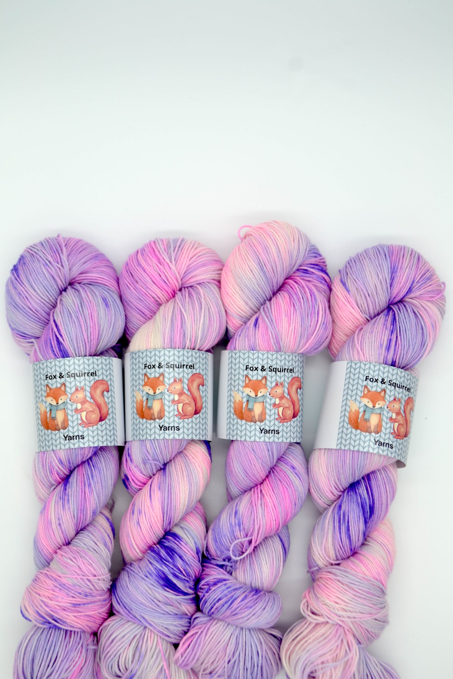 100g Sock French Lavender Hand-dyed Yarn