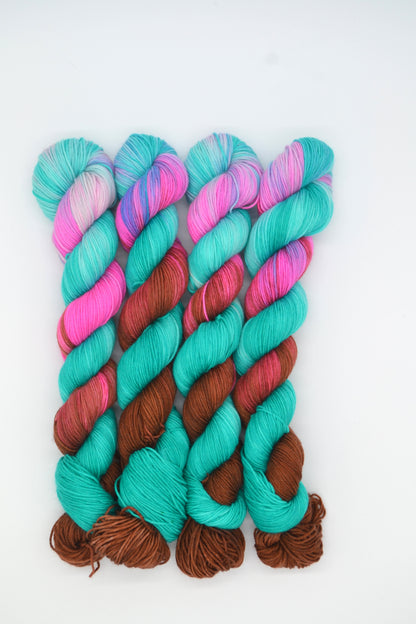 50g Sock Sweet Princess Hand-dyed Yarn